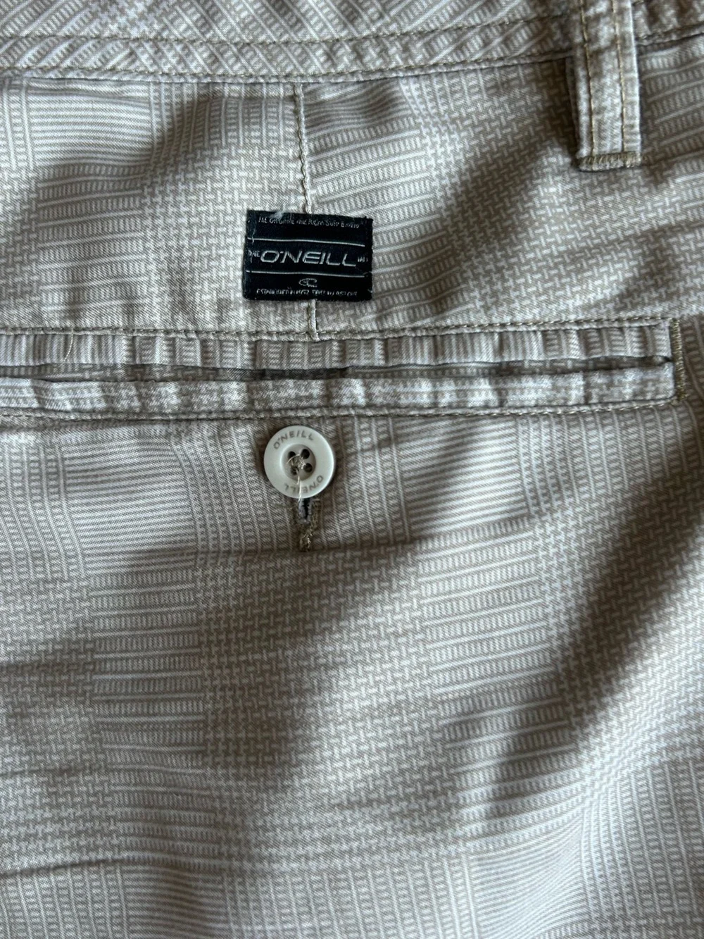 O'Neill Men's Light Beige Hybrid Shorts